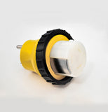 NEMA TT-30P to NEMA SS2-50R RV power adapter.