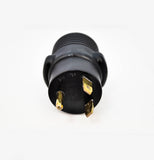 NEMA TT-30P to NEMA 14-50R RV power adapter.