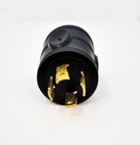 Sports RV 30A Generator Adapter L14-30P Locking Male Plug to TT-30R Female Connector