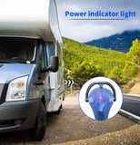 1.5FT RV 15A to 30A Pig-tail Power Adapter Cord 5-15P Male to TT-30R Female.