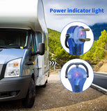 1.5FT RV 50A to 30A Pig-tail Power Adapter Cord 14-50P Male Plug to TT-30R Female.