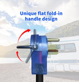 1.5FT RV 50A to 30A Pig-tail Power Adapter Cord 14-50P Male Plug to TT-30R Female.