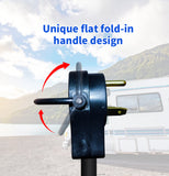 1.5FT RV 30A to 15A Pig-tail Power Adapter Cord TT-30P Male Plug to 5-15R Female.