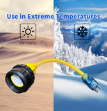 1.5FT Shore Power Adapter Cord Household 15A 5-15P Male to 30A L5-30R Female