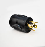 Sports RV 30A Generator Adapter L14-30P Locking Male Plug to TT-30R Female Connector